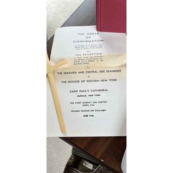 Vtg Book Of Common Prayer According To The Use of Protestant Episcopal Church - Picture 2 of 7